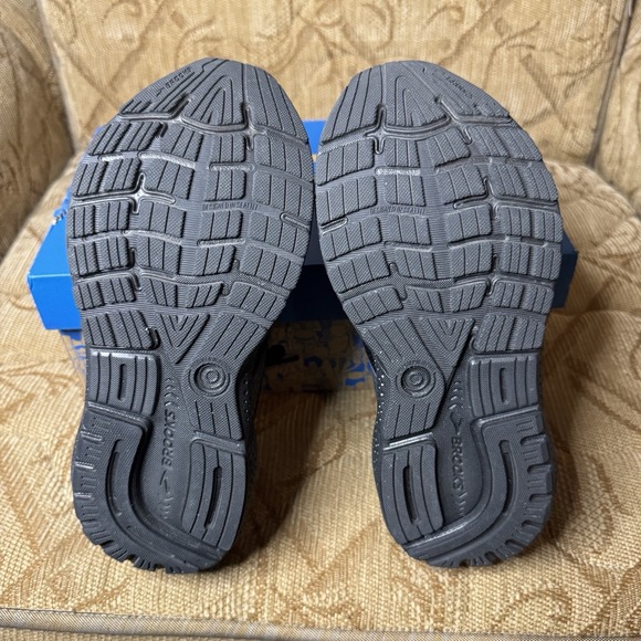 Brooks Women's Ghost 16 Neutral Running Shoe - Black/Black/Ebony Size 6B New - Picture 6 of 7